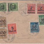 DR-Infla - 2x2 Mio./5 Tsd. Ziffer u.a. Brief Eisenbach 12. OCT 23