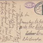 DR - Heimbuchenthal Oberburg Bahnpost Karte Mespelbrunn - Bonn 1937