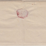 Bayern - 3 Kr. Wappen gez. viol. HKS Amorbach 5/7 Brief n. Miltenberg 1873