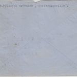 Belgisch Congo - 3+4,50 Fr. Flugpostausgabe Luftpostbrief Costermansville 1938
