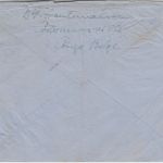 Belgisch Congo - 4,50 Fr. Flugpostausgabe Luftpostbrief Costermansville 1938