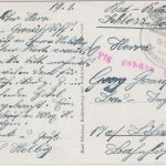 All.Bes. - Bad Brückenau 19.1.46 Pfg. Gebühr bezahlt SKS-L1 Karte n. Lörrach