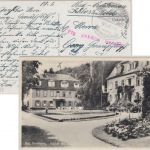 All.Bes. - Bad Brückenau 19.1.46 Pfg. Gebühr bezahlt SKS-L1 Karte n. Lörrach