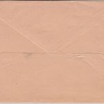 BRD - 90 Pfg. AFS Landratsamt Hammelburg Zustellurkunde n. Langendorf 1958