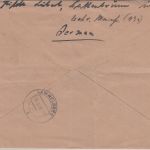 AM-Post - Duttenbrunn ü. Lohr Poststelle I Einschreibebrief n. Langendorf 1946