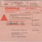 BRD - 3x50 Pfg. I&T Aushändigungsgebühr Nachnahme-Paketkarte Lörrach - Lohr 1978