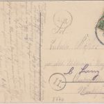 Bayern - Lohr Ludwigstraße sw-Ansichtskarte gelaufen 1911