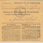 Bayern - 25+20 Pfg. Ludwig Paketkarte Pfarrkirchen - Windorf 1916