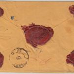 Preussen - Mühlhausen in Thüringen 1867 Ra3 Wertbrief n. Leipzig