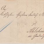 Hannover - Salder 6/11 blauer Ra2 Portobrief n. Ahlshausen b. Gandersheim