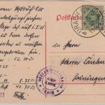 DR/Württemberg - Mischfrankatur Ganzsache+Zusatz Urach 1921