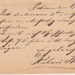 DR - Potsdam 7/1 Fingerhut-K1 1/2 Gr. Brustschild Ganzsache n. Berlin 1875