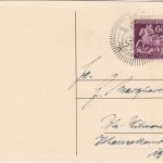B&M - Brünn 1943 Tag der Briefmarke Sonderkarte m. SST n. Berlin