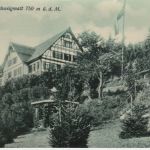 DR - Basel Zell (Wiesental) Bahnpost Zug 1727 AK Kurhaus Schweigmatt 1910