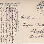 DR - Basel Zell (Wiesental) Bahnpost Zug 1727 AK Kurhaus Schweigmatt 1910