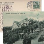 DR - Basel Zell (Wiesental) Bahnpost Zug 1727 AK Kurhaus Schweigmatt 1910