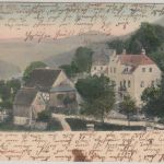 Sachsen - Ober-Kipsdorf Villa Lug ins Land farb. AK gelaufen 1921