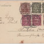 Sachsen - Ober-Kipsdorf Villa Lug ins Land farb. AK gelaufen 1921