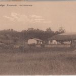 Belgisch Congo - 1 Fr. Freimarke AK Kwamouth Fabrik gelaufen Leopoldville 1929