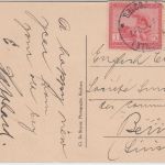 Belgisch Congo - 1 Fr. Freimarke AK Kwamouth Fabrik gelaufen Leopoldville 1929