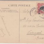 Belgisch Congo - 10 C. Freimarke AK Kinchasa Bahnhofsplatz n. Brüssel 1929