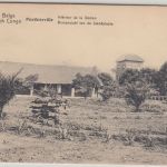 Belgisch Congo - 15/10 C. Bildganzsache (54/Ponthiersville) ungebraucht 1921