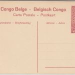 Belgisch Congo - 15/10 C. Bildganzsache (54/Ponthiersville) ungebraucht 1921