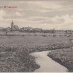 Bayern - Merkendorf Dorfansicht sw-AK gelaufen 1909