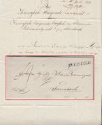 Bayern - Pleinfeld L1 Portobrief n. Farrnbach 1829