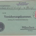 DR - Dietfurt ü. Treuchtlingen Landpost-L2 Brief n. München 1935