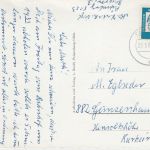 Bayern - Peissenberg Schachtanlage Hauptstraße sw-Mehrbild-Fotokarte 1963