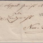 Bayern - v. Neuburg L1 Dienstbrief n. Neu-Ulm ca. 1820/25