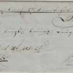 Bayern - Neubg (Neuburg) hds. Aufgabe Fahrpostbrief n. Hilpoltstein ca. 1820/30
