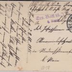 Bayern - Neuburg a/D. Schloss Kasernenhof farb. Mehrbild-AK gelaufen 1915