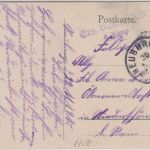 Bayern - Neuburg a/D. Schloss Hotel Krone farb. Mehrbild-AK gelaufen 1915