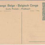 Belgisch Congo - 15 C. Bildganzsache (89/M'Pala In de tuinen) ungebraucht 1922