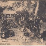 Belgisch Congo - 30 C. Bildganzsache (87/Eingeborenenmarkt) ungebr. 1922