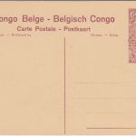 Belgisch Congo - 30 C. Bildganzsache (87/Eingeborenenmarkt) ungebr. 1922