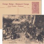Belgisch Congo - 30 C. Bildganzsache (87/Eingeborenenmarkt) ungebr. 1922