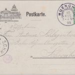 Bayern - München Sportausstellung 5 Pfg. Privatganzsache + SST n. Schwaben 1899