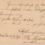 Bayern - 5 Pfg. Wappen Ganzsache Pirmasens - Neustadt a/H. 1877