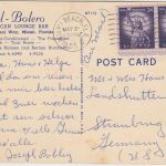 USA/Florida - Miami El Bolero Mexican Lounge Bar farb. AK gelaufen 1955