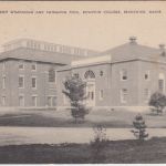USA/Maine - Brunswick Sargent Gymnasium and Swimming Pool sw-AK gelaufen 1950