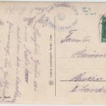 Bayern - Lam Ortsansicht sw-Fotokarte gelaufen 1928