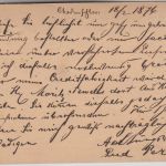 Österreich - 2 Kr. Franz-Joseph Ganzsache K1 Klentsch - Prag 1876