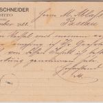 Portugal - 20 R. Luis I. Ganzsache m. Zudruck Porto - Passau 1888