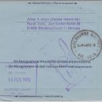 New Hebrides - 15 FHN/35 C. Aerogramme Zuleitung LH-Erstflug n. Melborune 1978