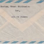 Brasilien - Rio de Janeiro 1960 27 Cr. AFS "Hamburg-SUD" Luftpostbrief n Hamburg