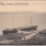 Belgisch Congo - 5 C. Bildganzsache (30/Shinkakasa Stoomboot) ungelaufen