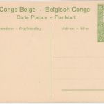 Belgisch Congo - 5 C. Bildganzsache (30/Shinkakasa Stoomboot) ungelaufen